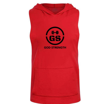 God Strength Sleeveless Hoodies